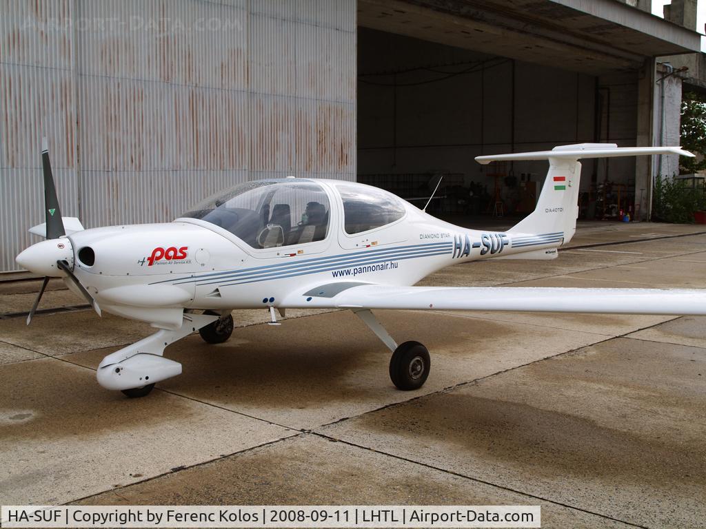 HA-SUF, 2003 Diamond DA-40DTDI Diamond Star C/N D4.011, Tököl