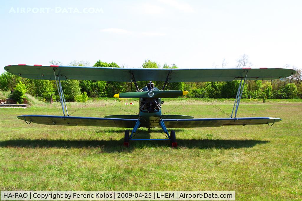 HA-PAO, 1954 PZL-Okecie CSS-13 (Polikarpov Po-2) C/N 0448, Esztergom