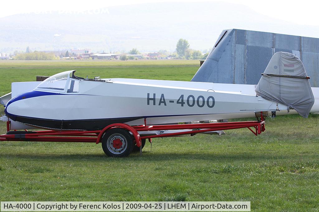 HA-4000, Scheibe L-Spatz 55 C/N 572, Esztergom