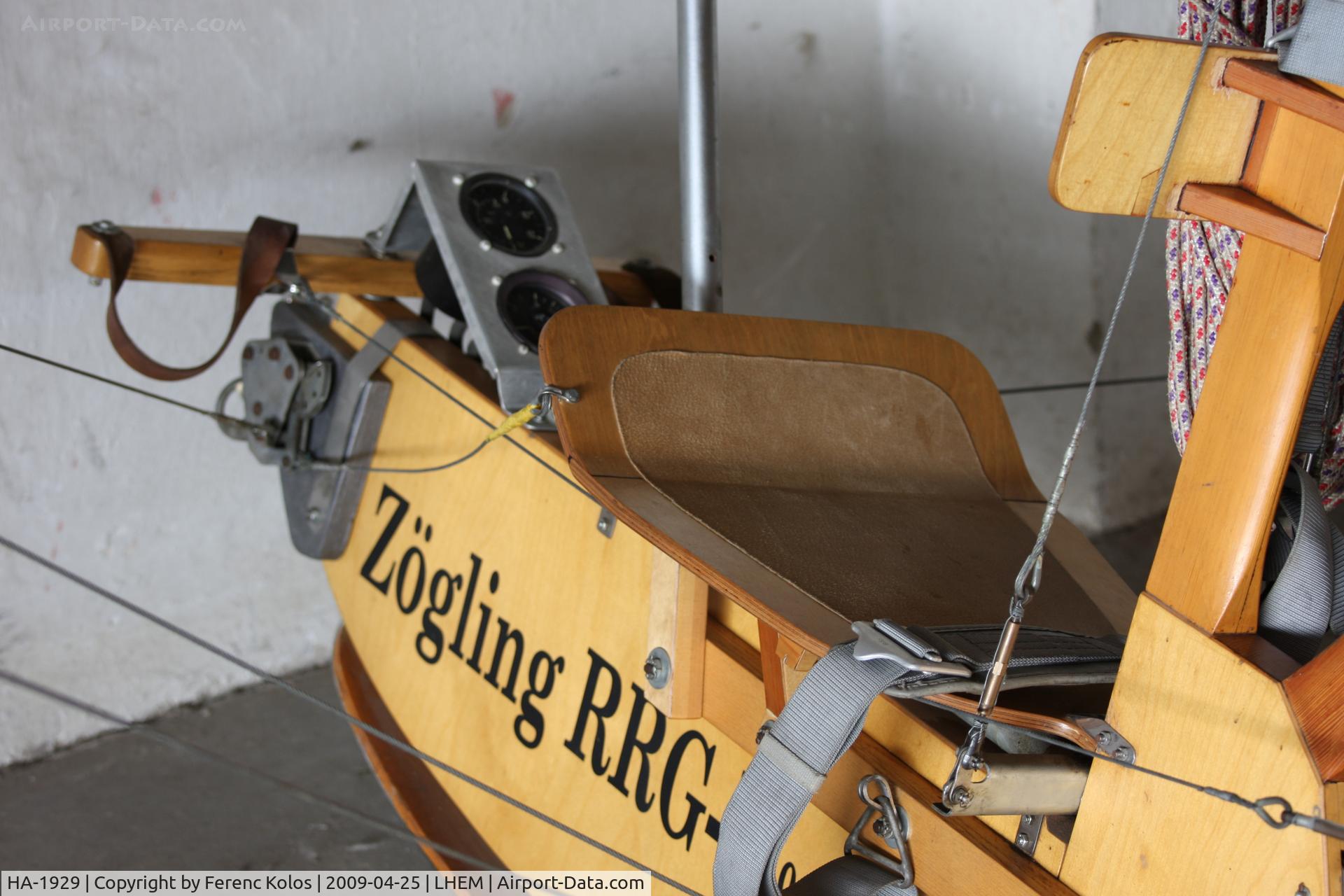 HA-1929, 2000 Lippisch RRG-I Zögling C/N BR-01, Esztergom