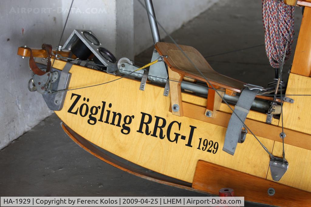 HA-1929, 2000 Lippisch RRG-I Zögling C/N BR-01, Esztergom
