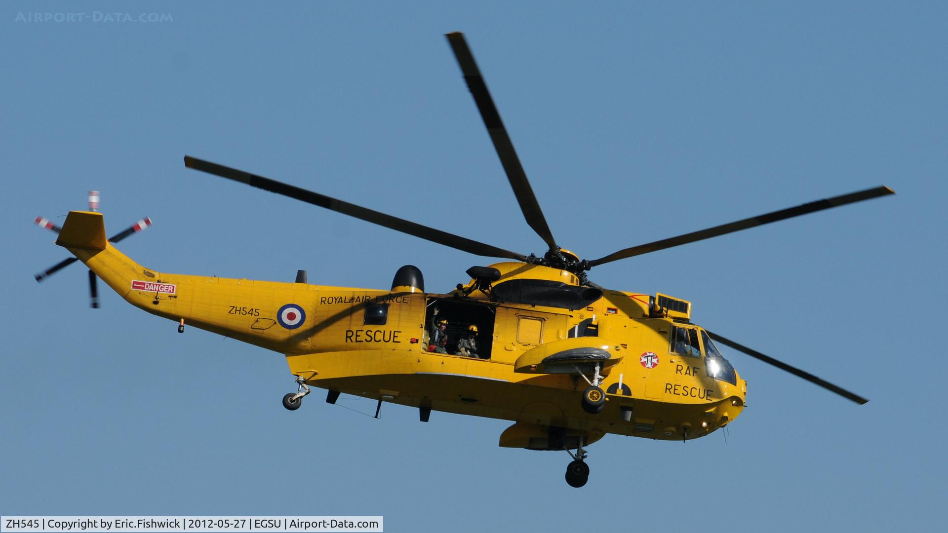 ZH545, 1997 Westland Sea King HAR.3A C/N WA1011, 2. ZH545 from 22 Squadron RAF Wattisham completing display at IWM Duxford Jubilee Airshow, May 2012.