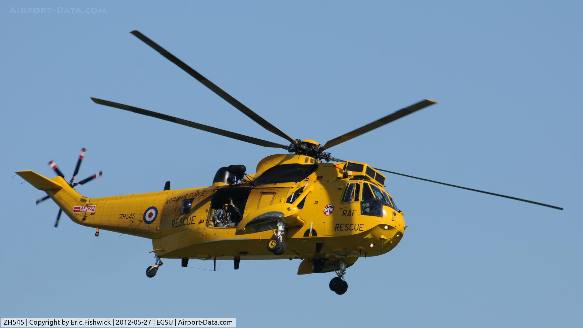 ZH545, 1997 Westland Sea King HAR.3A C/N WA1011, 3. ZH545 from 22 Squadron RAF Wattisham completing display at IWM Duxford Jubilee Airshow, May 2012.