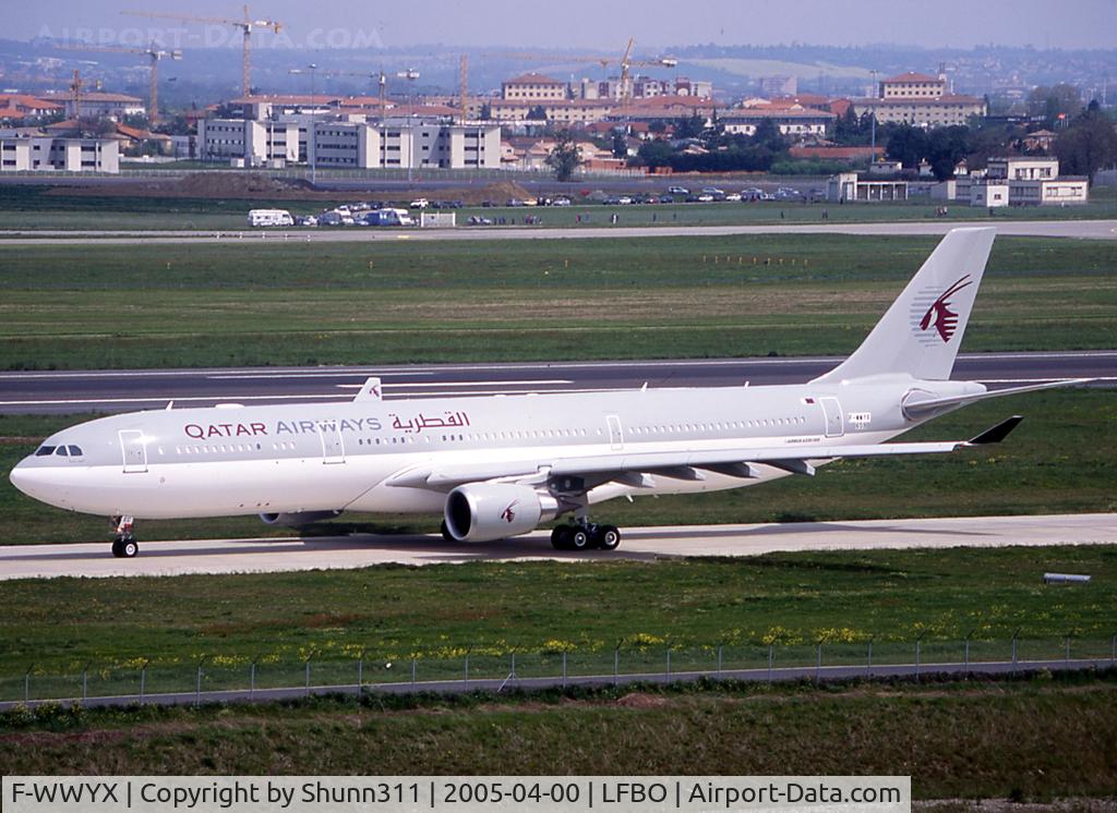 F-WWYX, 2005 Airbus A330-302 C/N 659, C/n 0659 - To be A7-AEC