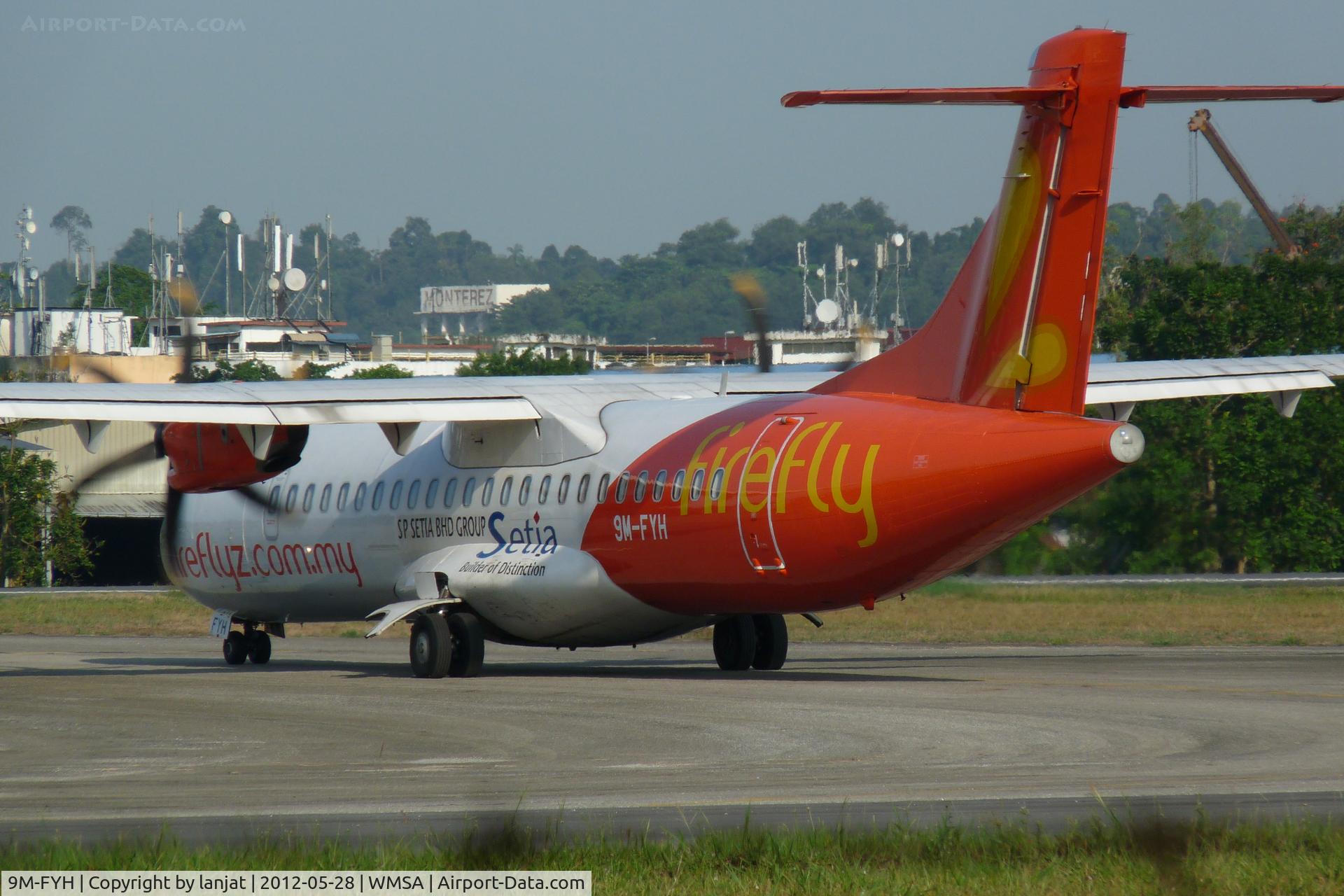 9M-FYH, 2010 ATR 72-212A C/N 934, Hold at Gate