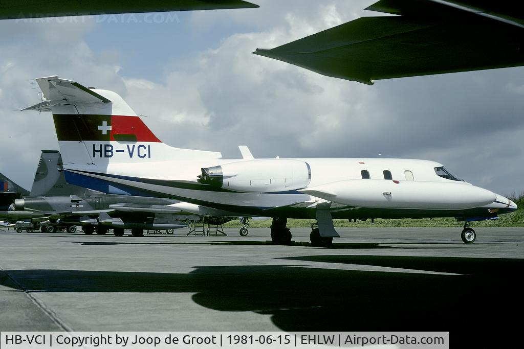 HB-VCI, 1971 Learjet 24D C/N 24-243, Executive Jet Aviation. Picture: G.Bouma collection
