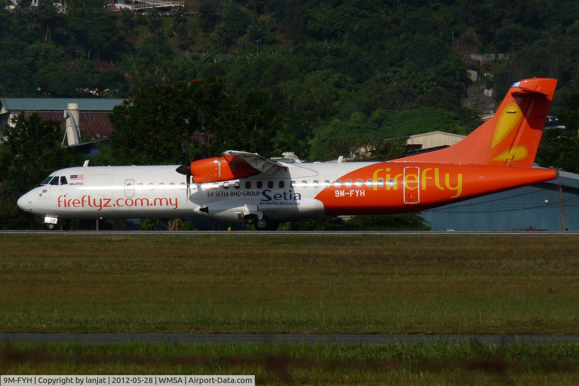 9M-FYH, 2010 ATR 72-212A C/N 934, Hold before Takeoff