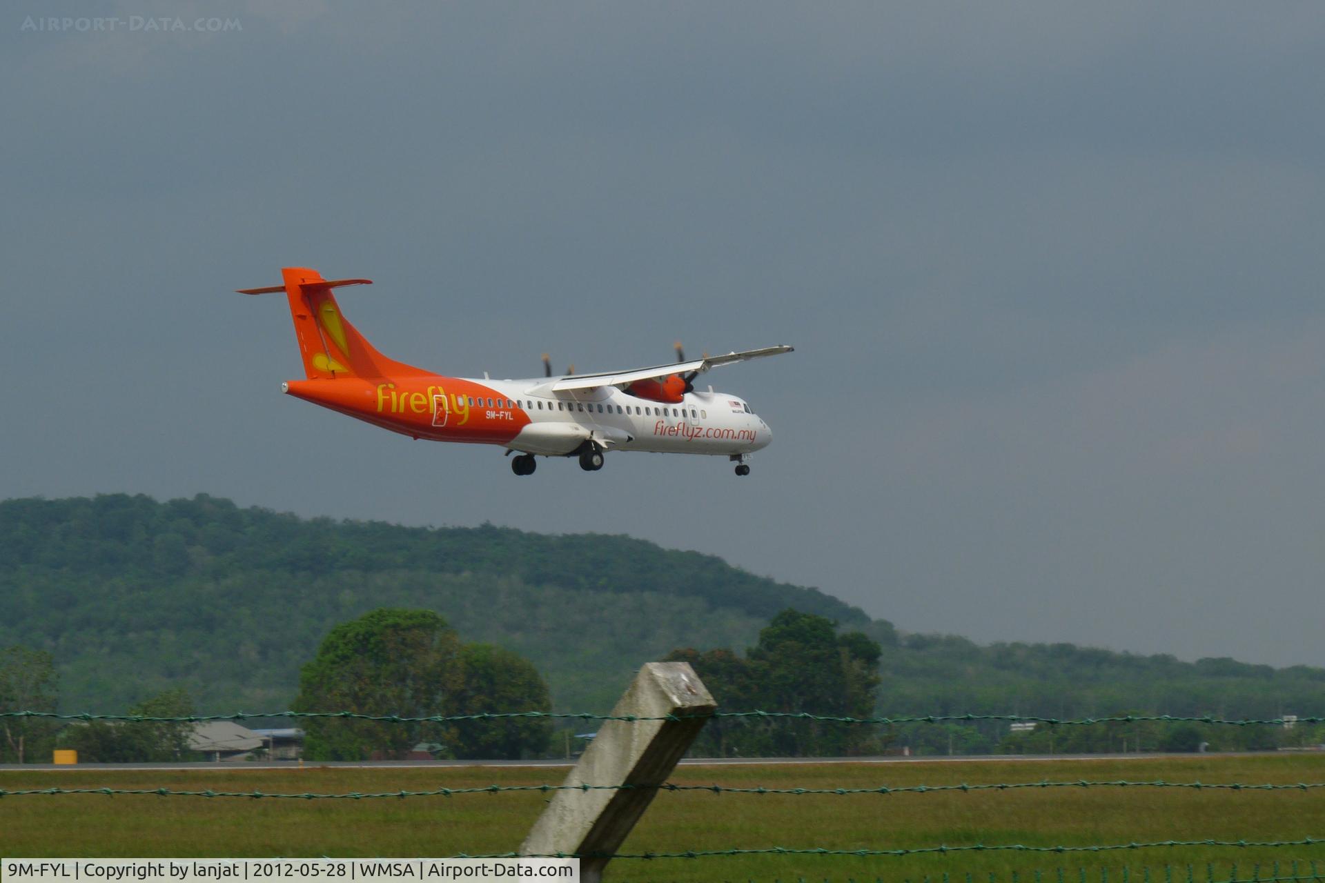 9M-FYL, 2011 ATR 72-212A C/N 948, Zoom Out