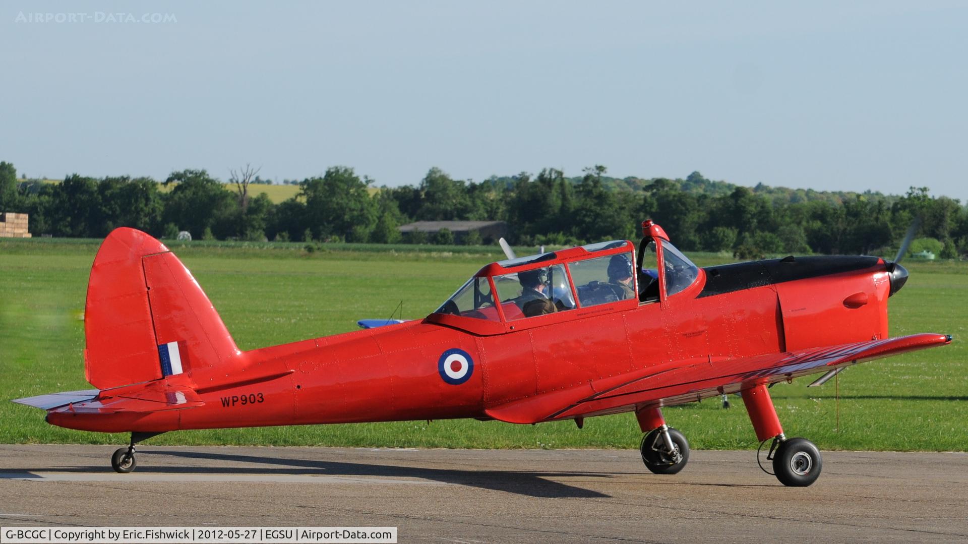G-BCGC, 1952 De Havilland DHC-1 Chipmunk T.10 C/N C1/0776, 2. WP903 at IWM Duxford Jubilee Airshow, May 2012.