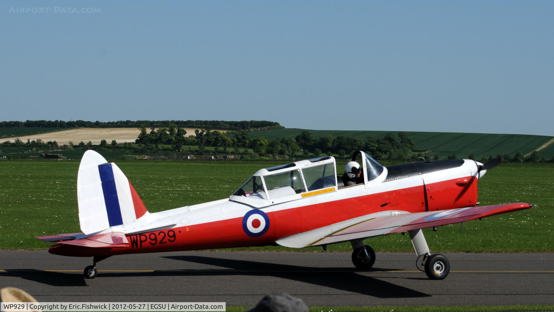 WP929, 1952 De Havilland DHC-1 Chipmunk T.10 C/N C1/0807, 2. WP929 at IWM Duxford Jubilee Airshow, May 2012.