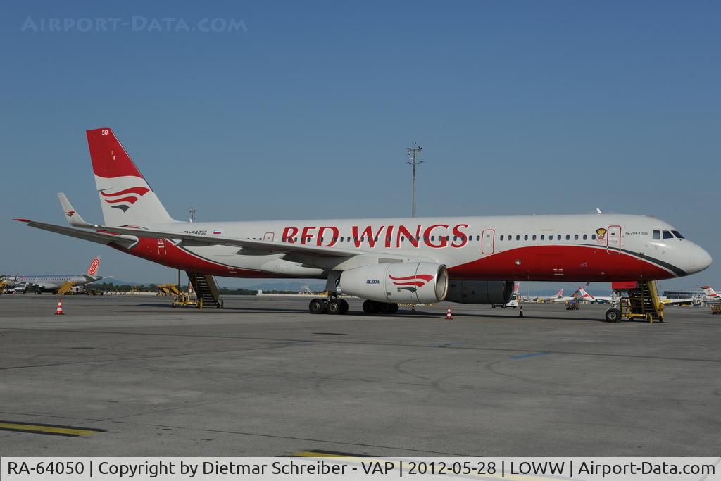 RA-64050, 2009 Tupolev Tu-204-100V C/N 145074-64050, Red Wings Tupolev 204
