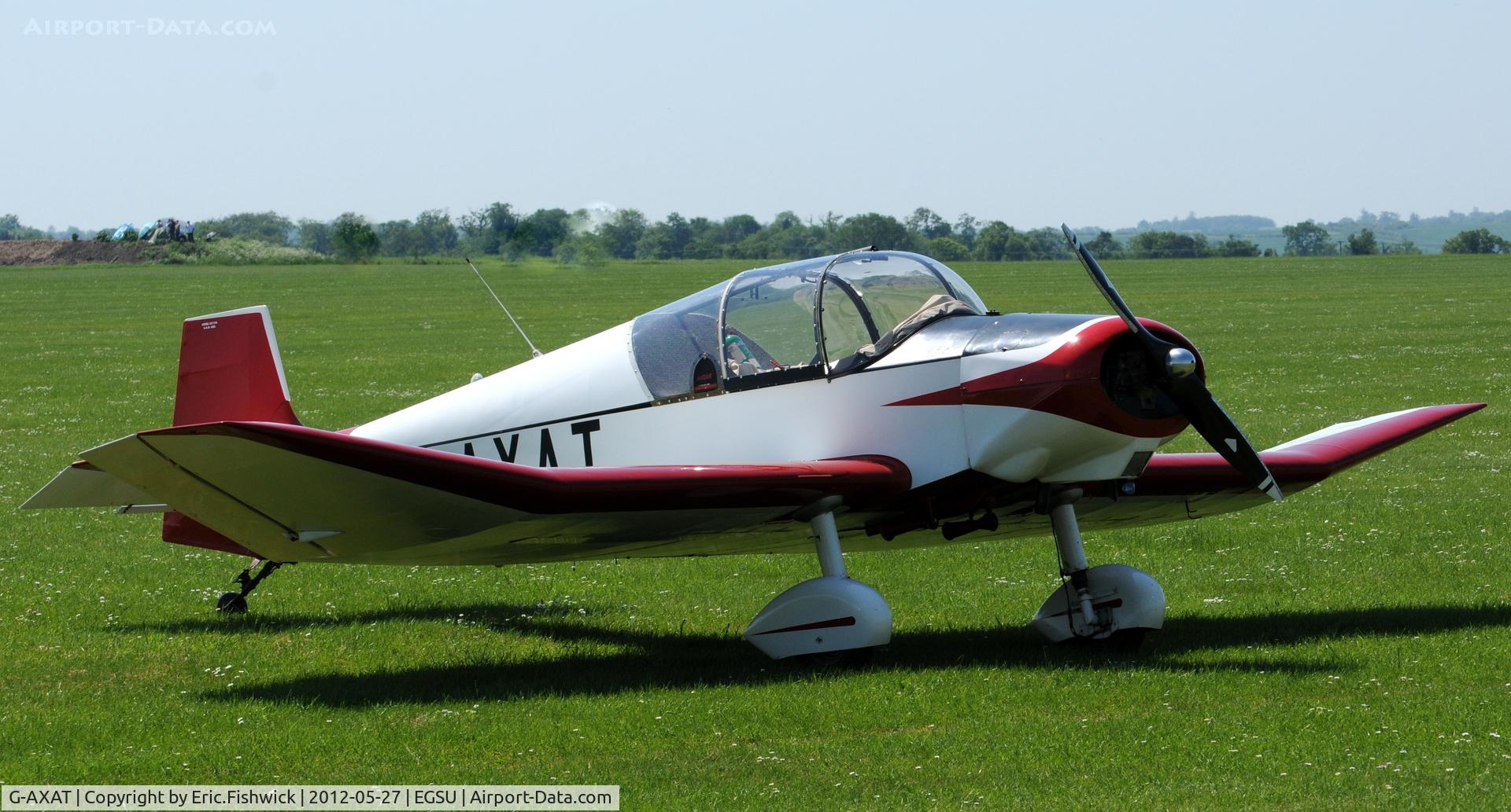G-AXAT, 1958 Jodel D-117A C/N 836, 1. G-AXAT at IWM Duxford Jubilee Airshow, May 2012.