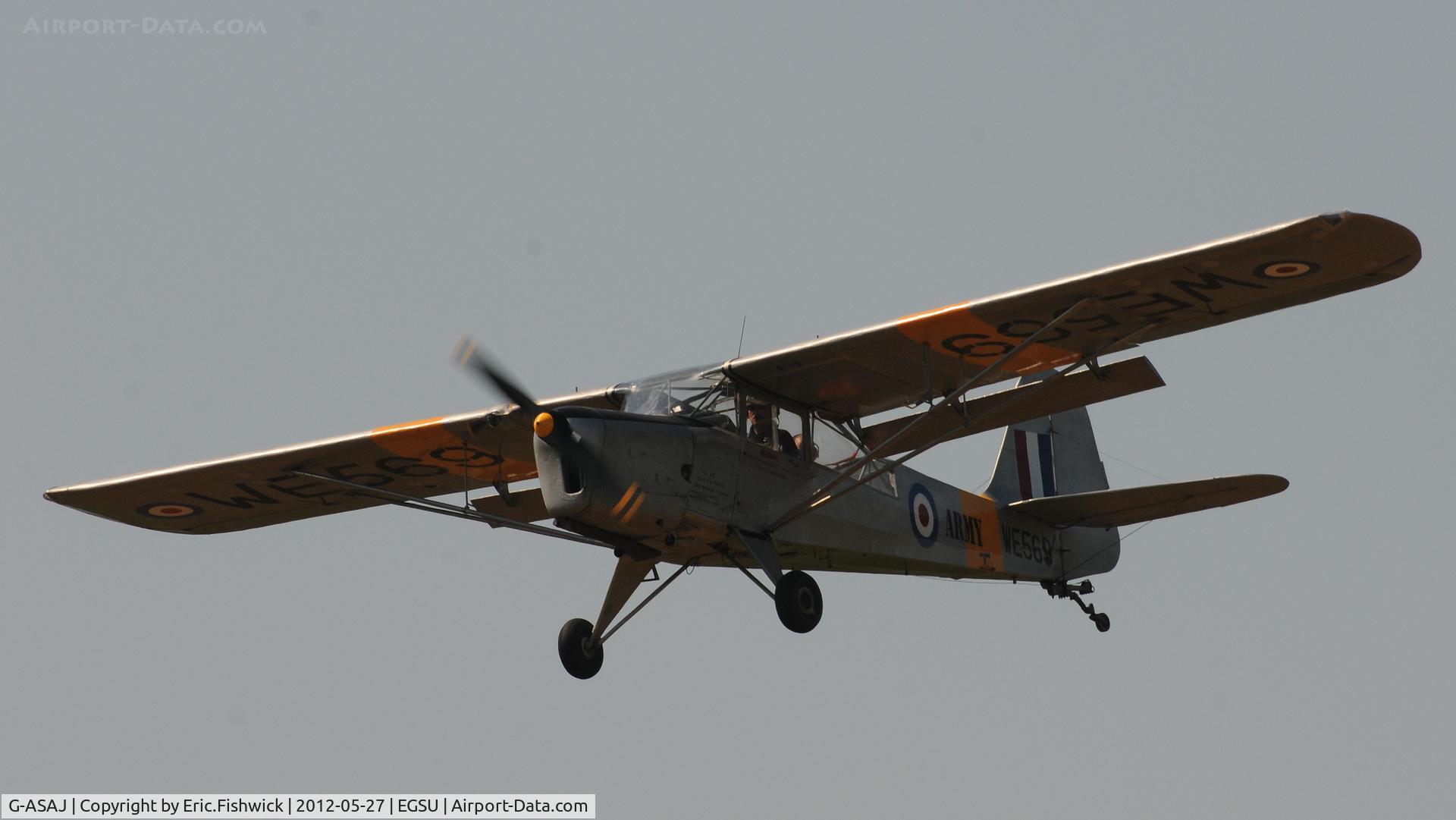 G-ASAJ, 1962 Beagle A-61 Terrier 2 C/N B.605, 4. G-ASAJ at IWM Duxford Jubilee Airshow, May 2012.