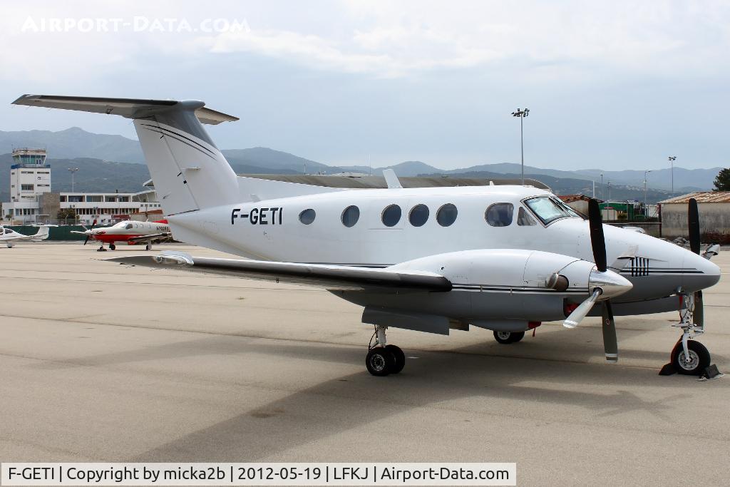 F-GETI, 1979 Beech F90 King Air C/N LA-19, Parked