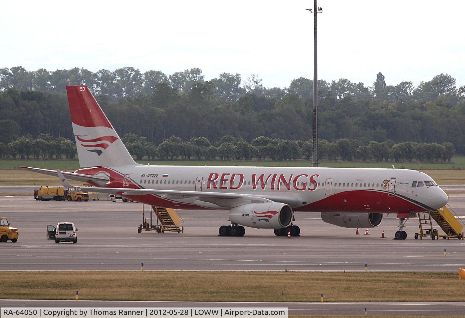 RA-64050, 2009 Tupolev Tu-204-100V C/N 145074-64050, Red Wings Tupolev TU-204