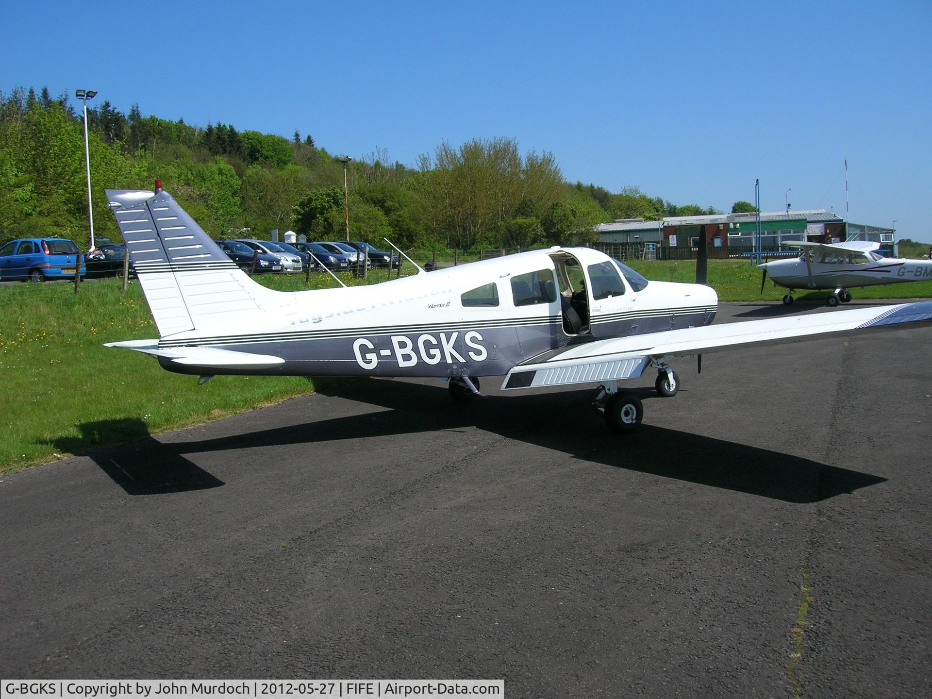 G-BGKS, 1978 Piper PA-28-161 Cherokee Warrior II C/N 28-7916221, Piper Warrior at Fife Airport