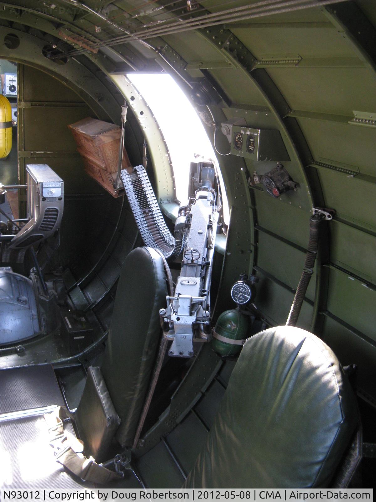 N93012, 1944 Boeing B-17G-30-BO Flying Fortress C/N 32264, 1944 Boeing B-17G FLYING FORTRESS 'Nine O Nine', four turbocharged Wright Cyclone R-1820-97 1,200 Hp each, starboard waist 50 caliber machine gun