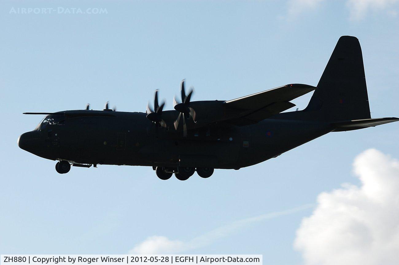 ZH880, 1999 Lockheed Martin C-130J Hercules C.5 C/N 382-5478, RAF Brize Norton Transport Wing Hercules coded 880 now camouflaged dark green overall.