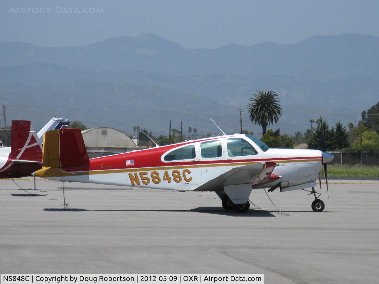 N5848C, 1951 Beech C35 Bonanza C/N D-2800, 1951 Beech C35 BONANZA, Continental E185 listed, many mods