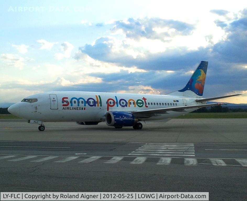 LY-FLC, 1997 Boeing 737-31S C/N 29055, Charter from FCO