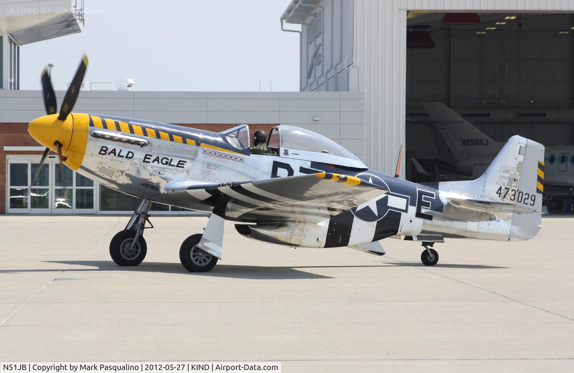 N51JB, 1944 North American P-51D Mustang C/N 122-39488, North American P-51D