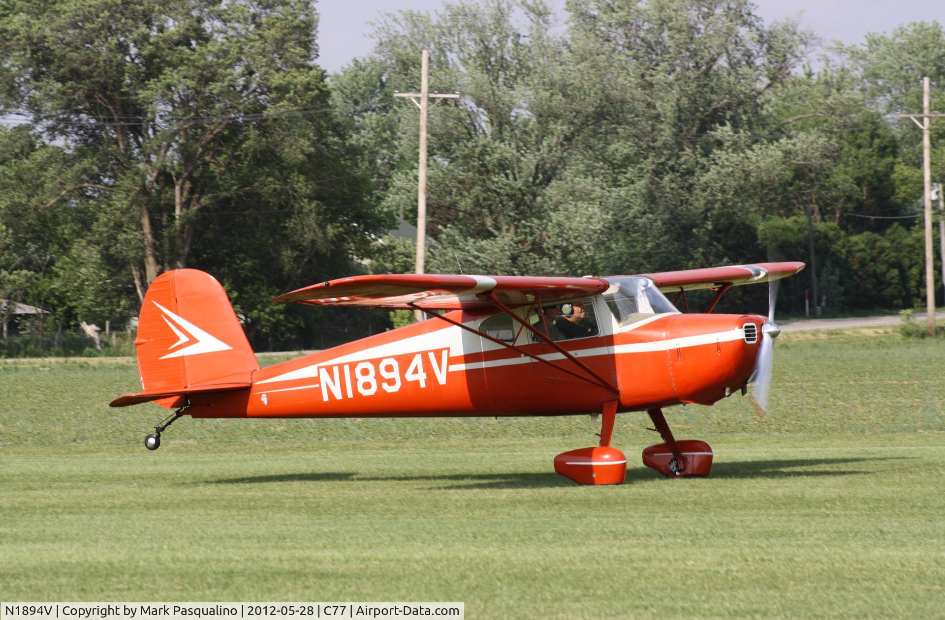 N1894V, 1947 Cessna 140 C/N 14083, Cessna 140