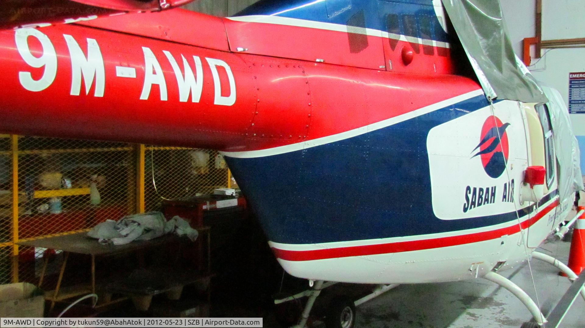 9M-AWD, Bell 206B-2 JetRanger II C/N 2351, Sabah Air