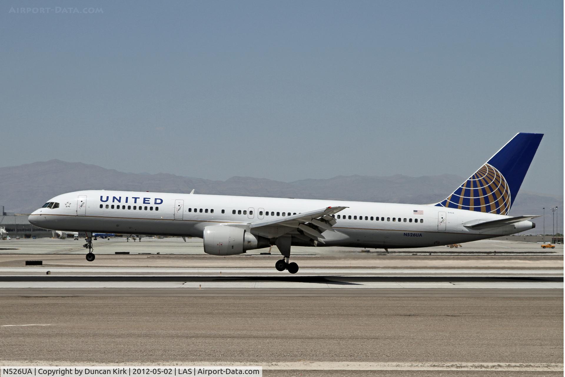 N526UA, 1991 Boeing 757-222 C/N 24994, A fine UA Boeing workhorse