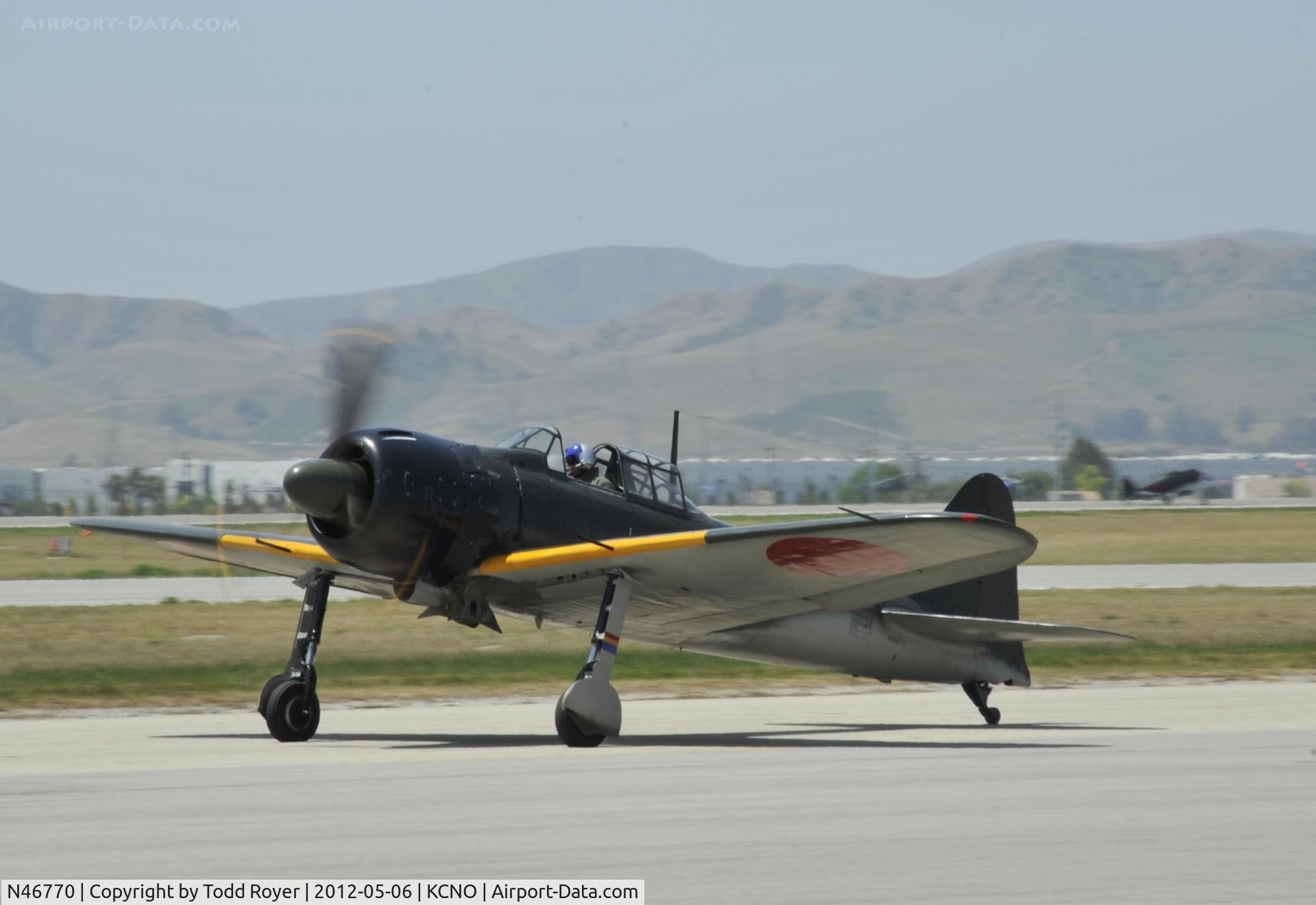N46770, 1944 Mitsubishi A6M5 Reisen (Zero) C/N 5357, 2012 Chino Airshow