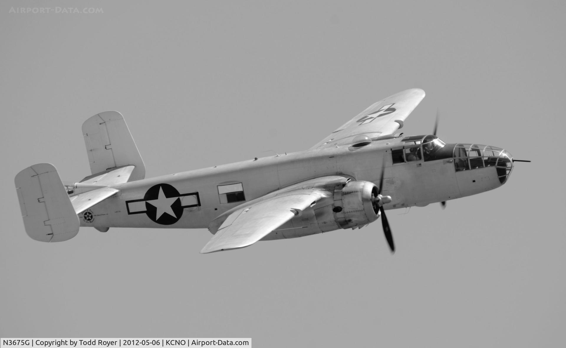 N3675G, 1944 North American B-25J Mitchell Mitchell C/N 108-33698, 2012 Chino Airshow