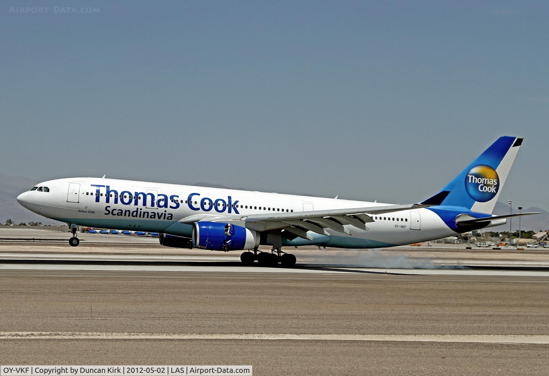 OY-VKF, 1999 Airbus A330-243 C/N 309, Thomas Cook - Scandinavia A.330 was a pleasant surprise