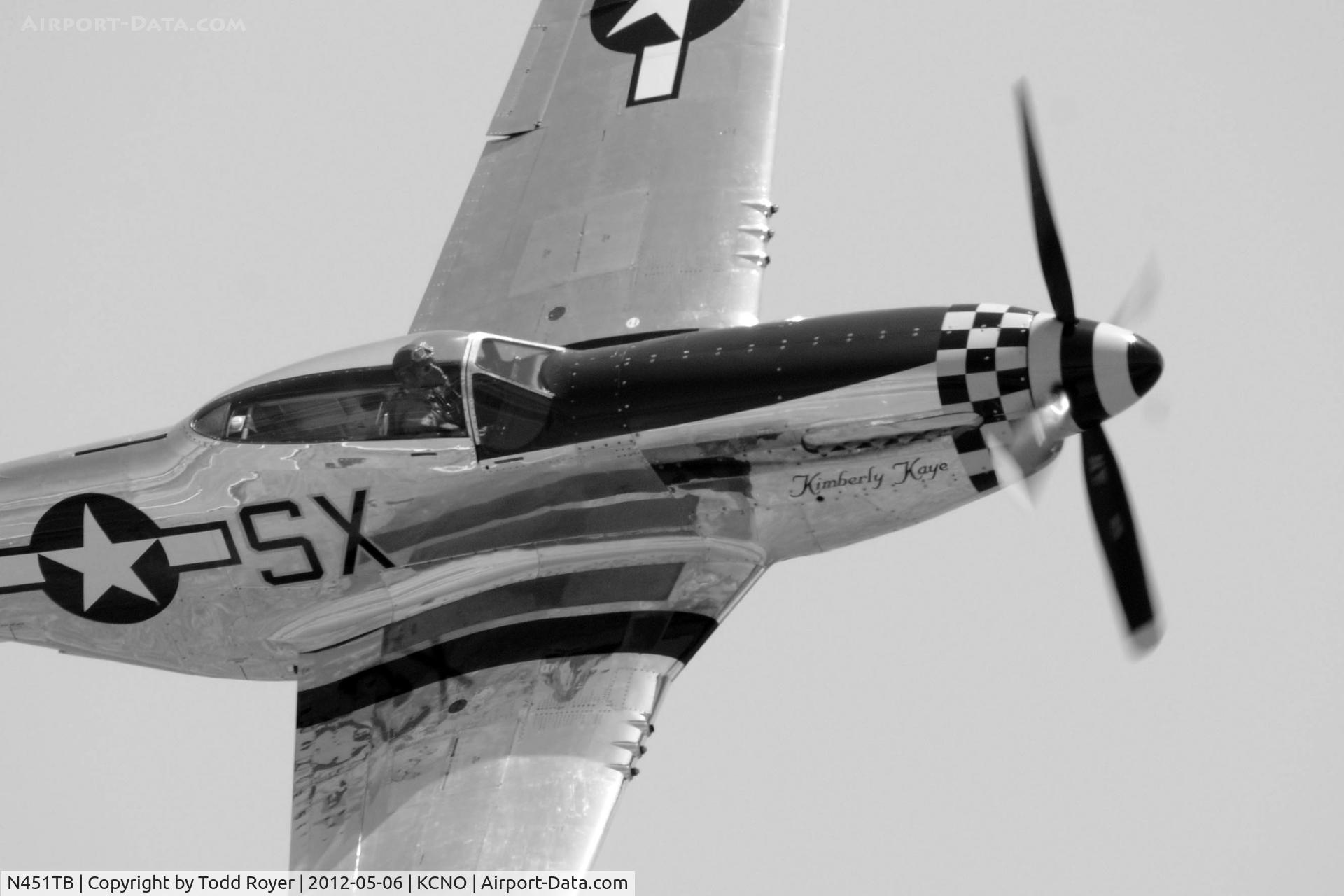 N451TB, 1944 North American F-51D Mustang C/N 44-11153, 2012 Chino Airshow