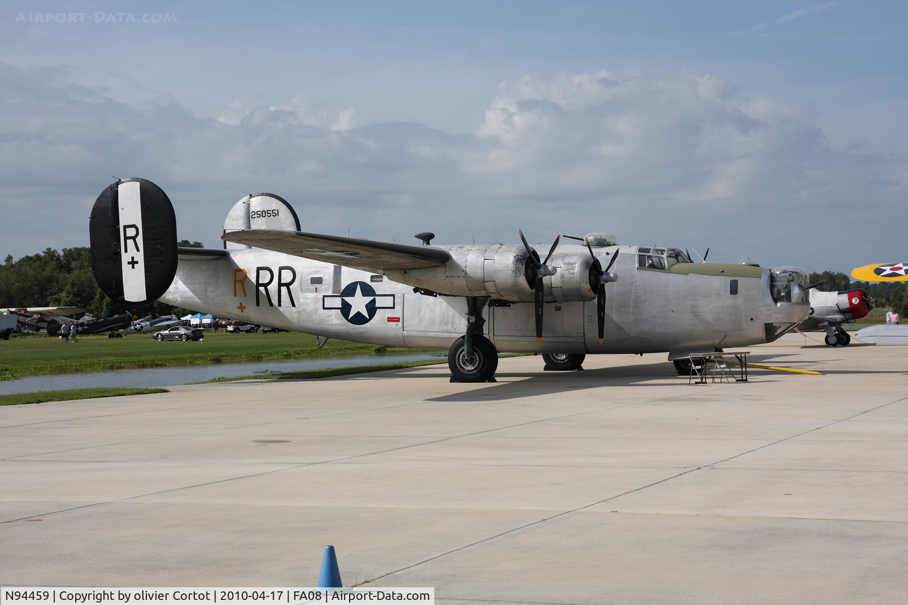 N94459, 1944 Consolidated B-24J Liberator C/N 1567, not flying ? fantasy of flight museum