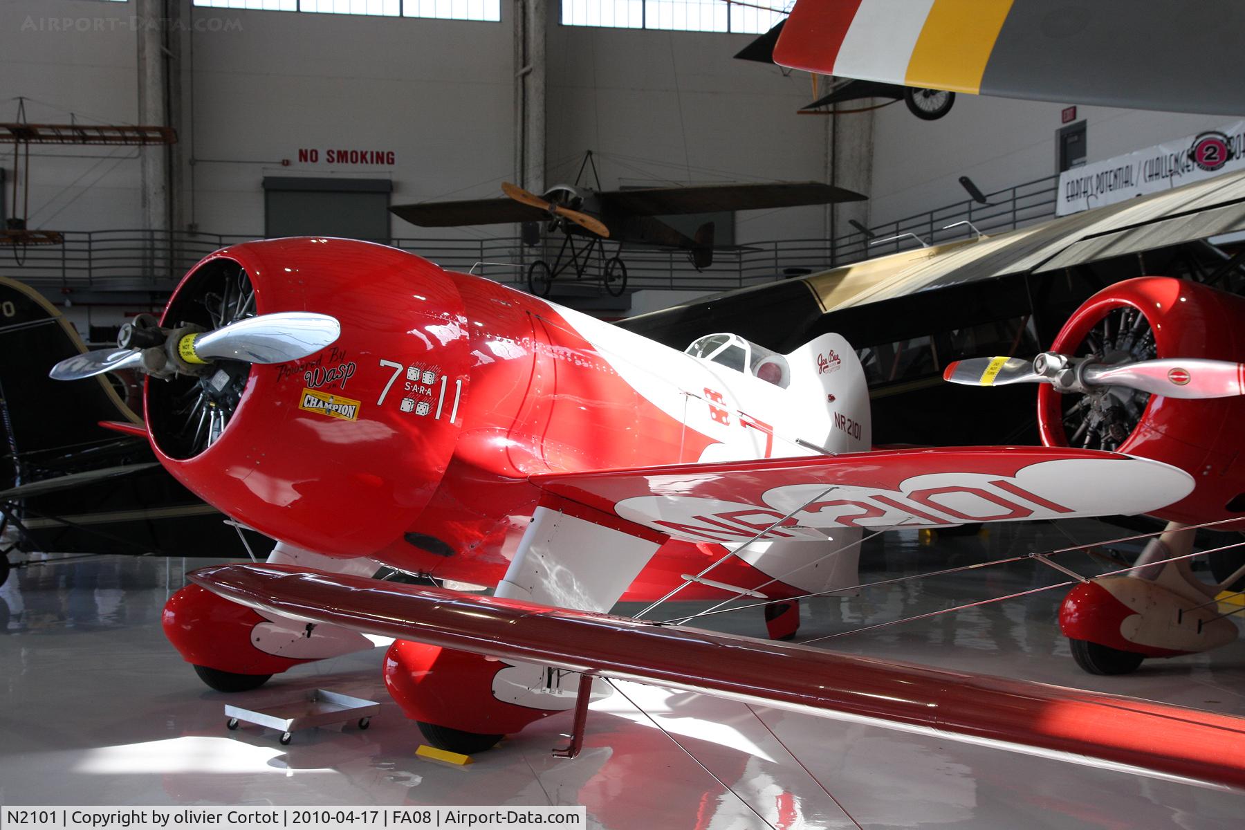 N2101, 1933 Granville Brothers Gee Bee Sportster E C/N R-2, the unforgiving Gee Bee