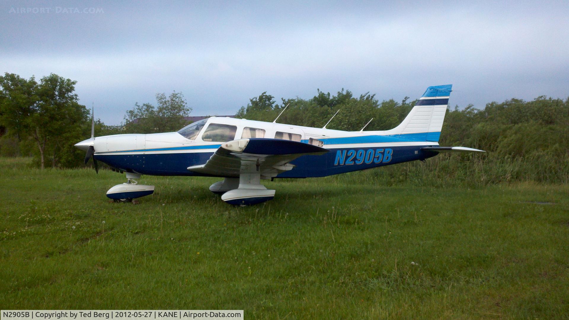 N2905B, 1979 Piper PA-32-300 Cherokee Six C/N 32-7940194, Parked at Twin Cities Aviation @KANE