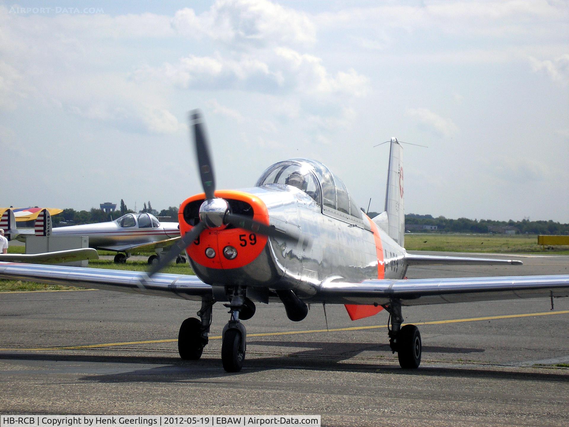 HB-RCB, 1959 Pilatus P3-05 C/N 497-46, Stampe Fly in 2012 , Deurne
