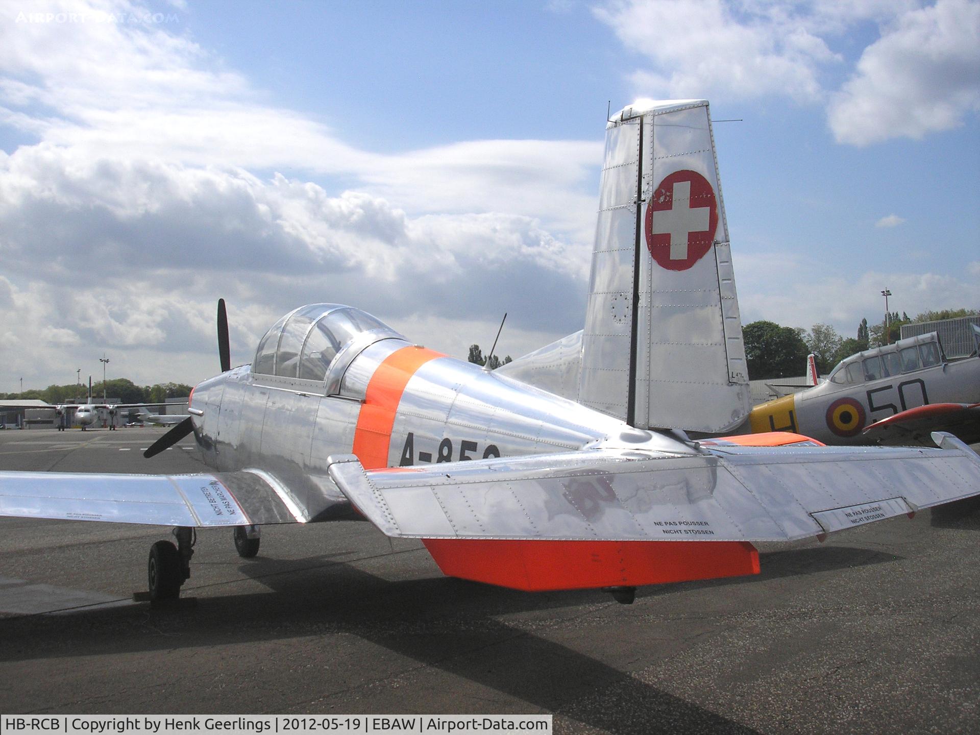 HB-RCB, 1959 Pilatus P3-05 C/N 497-46, Stampe Fly in 2012 , Deurne