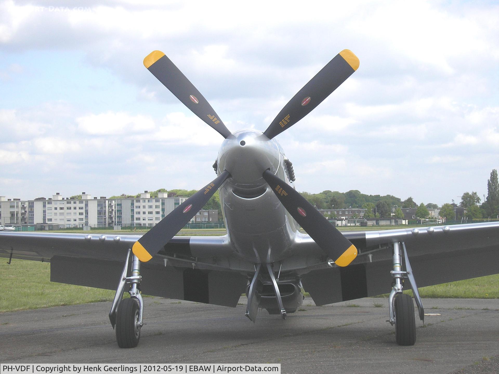 PH-VDF, 1944 North American TF-51D Mustang C/N 122-39381, Stampe Fly in 2012 , Deurne