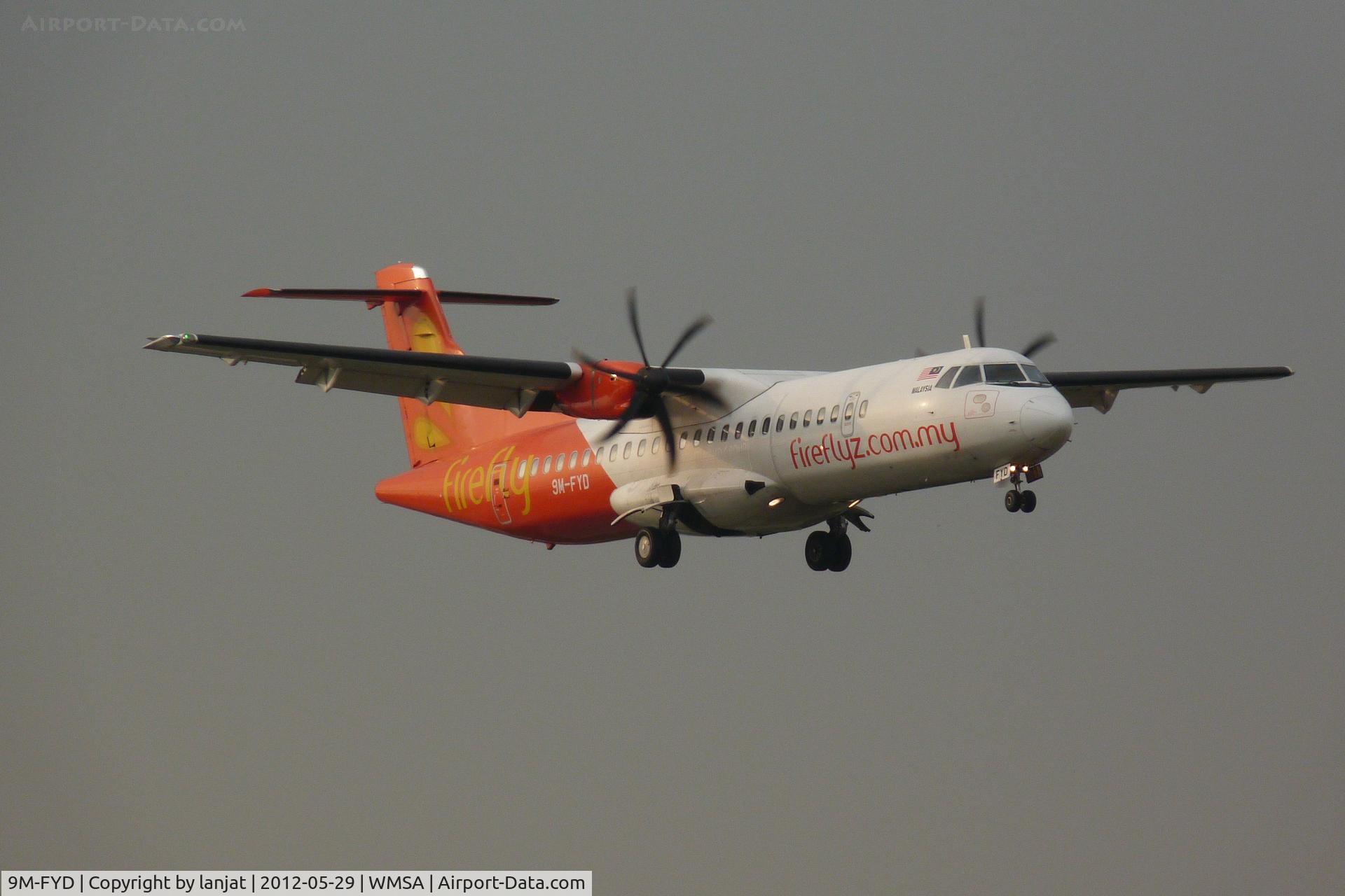 9M-FYD, 2008 ATR 72-212A C/N 830, Evening Arrival