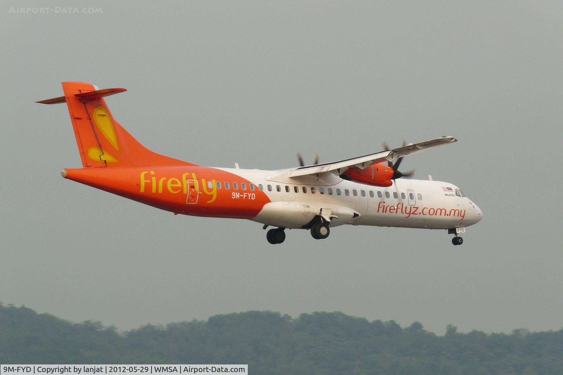 9M-FYD, 2008 ATR 72-212A C/N 830, Evening Arrival