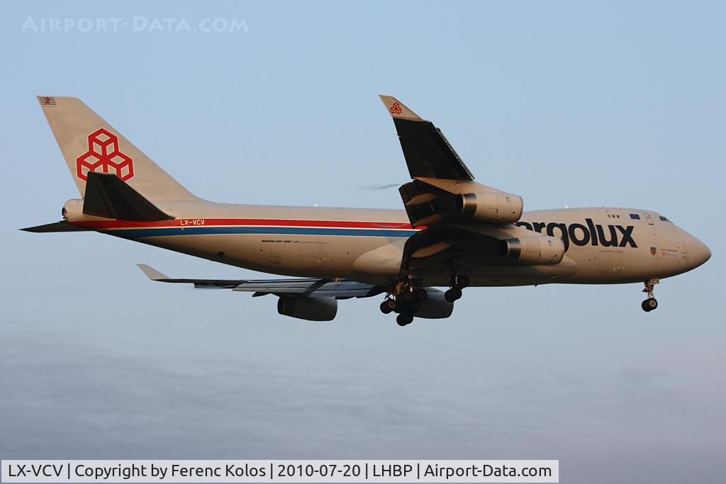 LX-VCV, 2005 Boeing 747-4R7F/SCD C/N 34235, Ferihegy