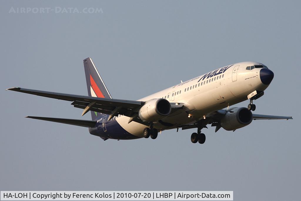 HA-LOH, 2004 Boeing 737-8Q8 C/N 30667, Ferihegy