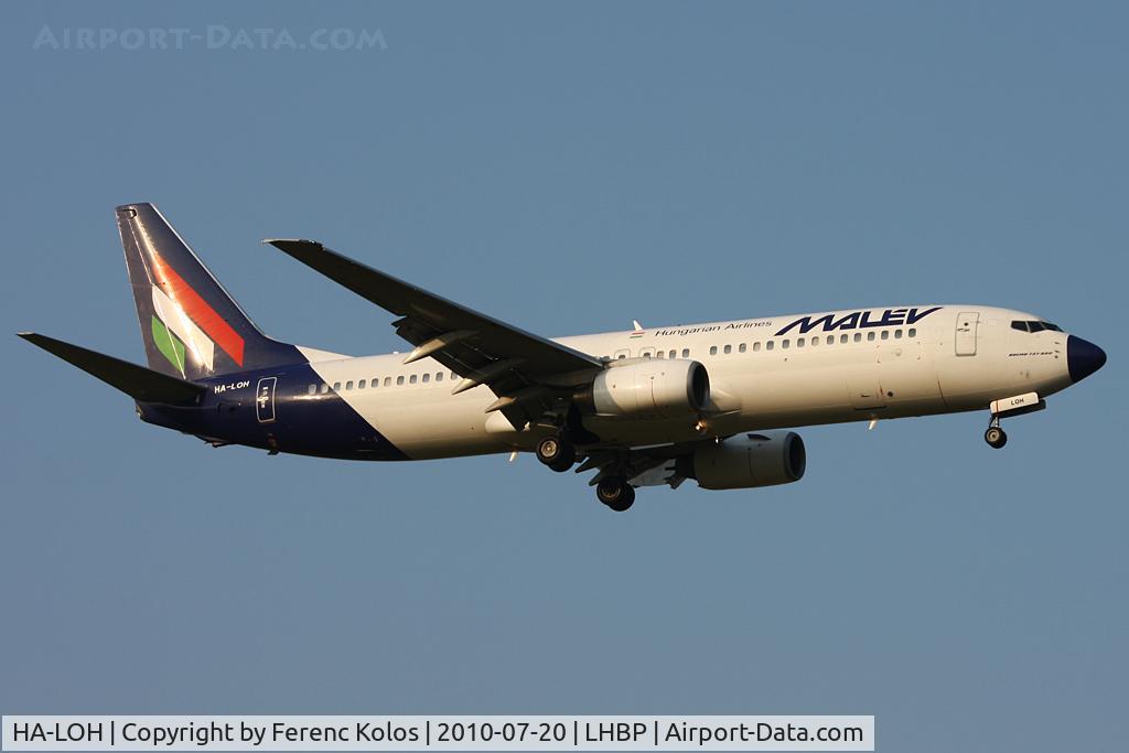 HA-LOH, 2004 Boeing 737-8Q8 C/N 30667, Ferihegy