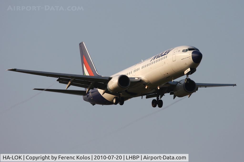 HA-LOK, 2004 Boeing 737-8Q8 C/N 30669, Ferihegy