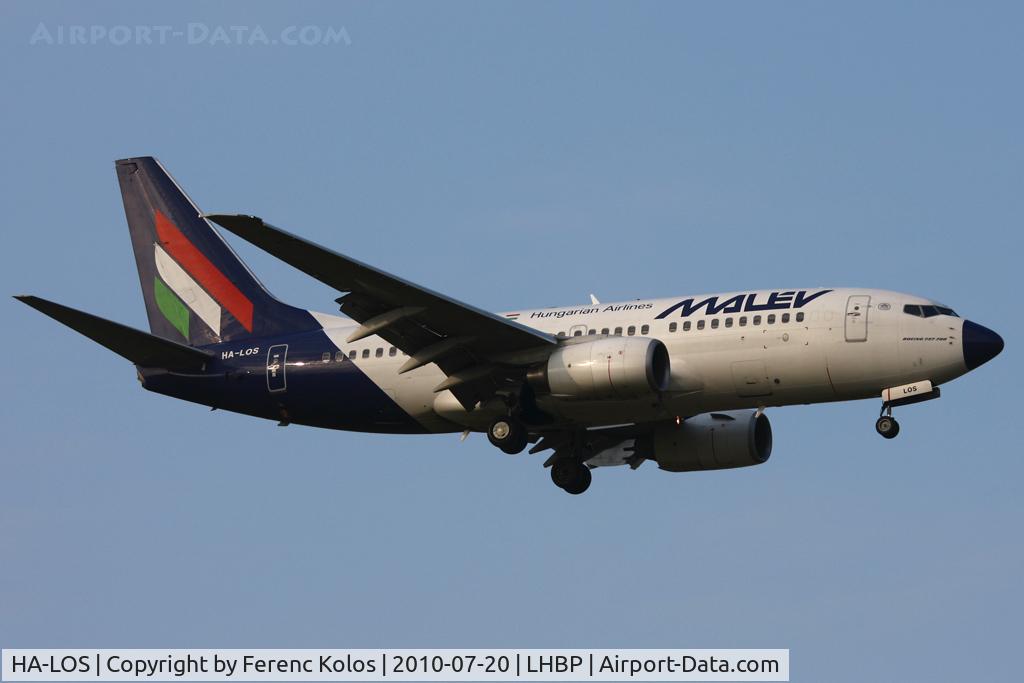 HA-LOS, 2005 Boeing 737-7Q8 C/N 29359, Ferihegy