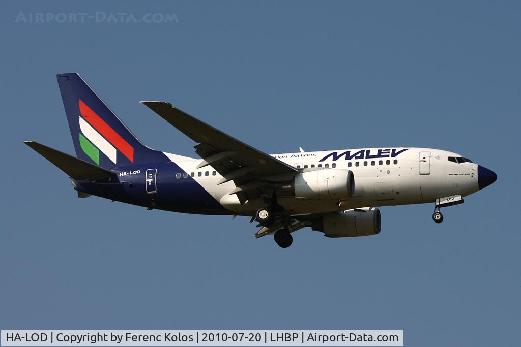 HA-LOD, 2003 Boeing 737-6Q8 C/N 28259, Ferihegy