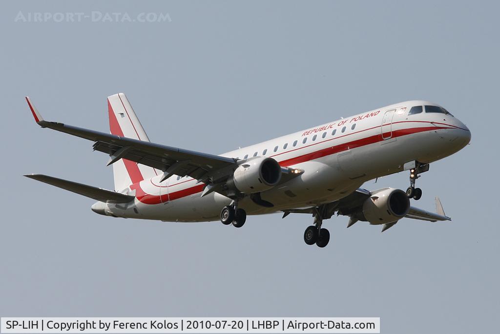 SP-LIH, 2009 Embraer 175LR (ERJ-170-200LR) C/N 17000288, Ferihegy