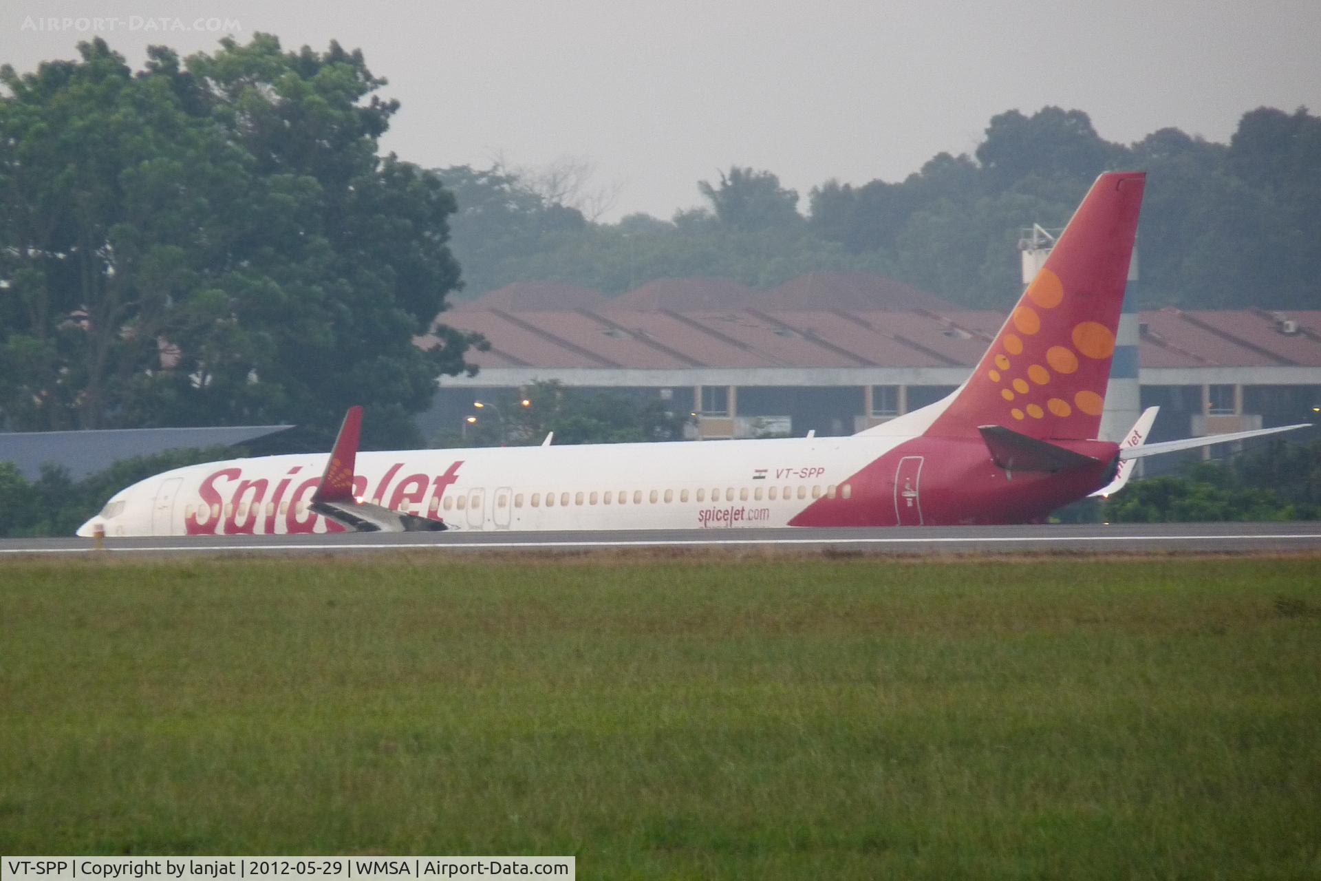 VT-SPP, 2007 Boeing 737-86N C/N 35217, Rare Visitor