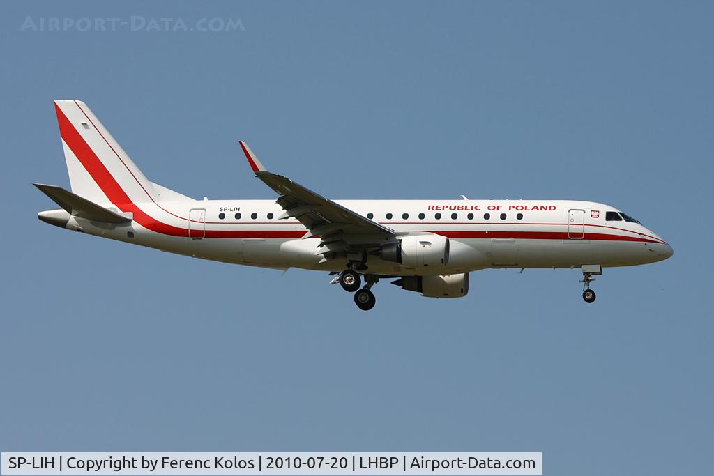 SP-LIH, 2009 Embraer 175LR (ERJ-170-200LR) C/N 17000288, Ferihegy