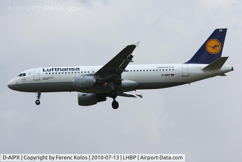 D-AIPX, 1990 Airbus A320-211 C/N 147, Ferihegy